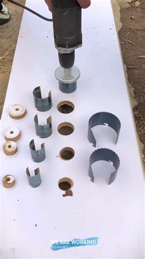 Multi-Size Hole Saw System for Precise and Flexible Cutting