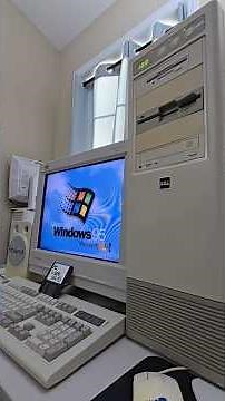 it's 1996 & you just got home 🏡 - Windows 95 startup #nostalgia