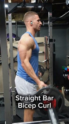 Straight Bar Bicep Curl