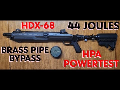 Umarex HDX 68 HPA Bypass Powertest