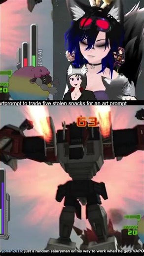Annihilating an Alien Warlord | #robotalchemicdrive #rad #giantmech #mecha #kaiju #foxgirl #vtuber