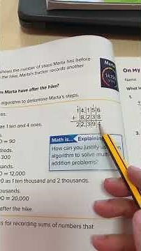 Reveal Math grade 4 Lesson 3-4 understand an addition algorithm involving regrouping