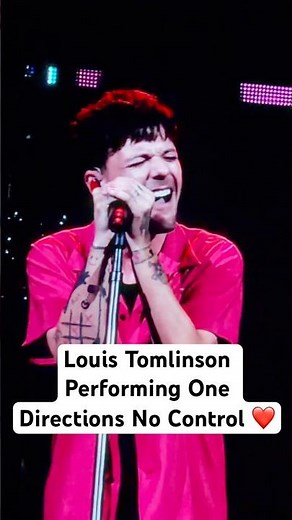 Louis Tomlinson Performing One Directions No Control #louistomlinson #cooplive