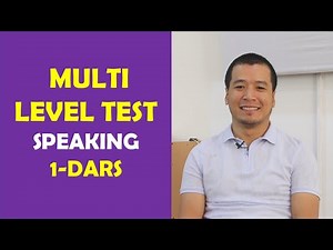 Multi level testi Speaking testiga tayyorlanamiz. #multi_level_test #cefr #milliy