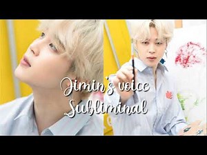 Have Bts Jimin's voice subliminal