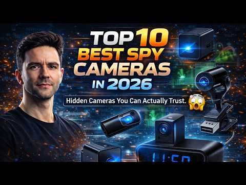 Top 10 Best Spy Cameras in 2026 | Hidden Cameras You Can Actually Trust