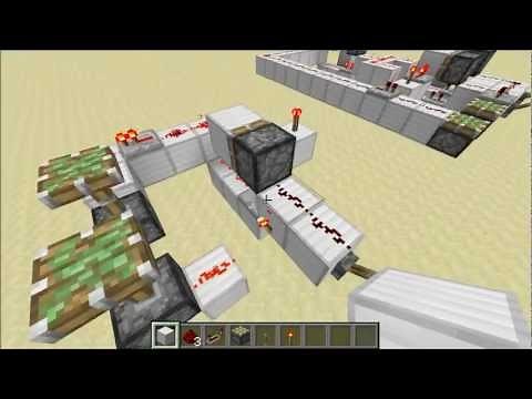 Minecraft Instant NOT Gate