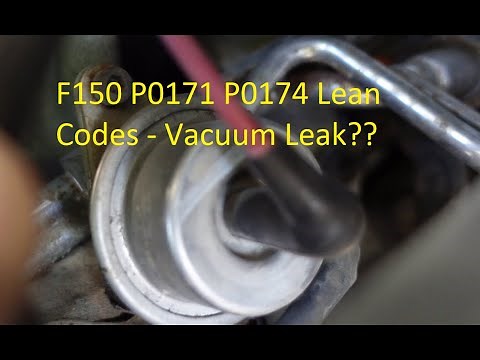 1997 F150 P0171 P0174 Cylinder Bank Lean Codes