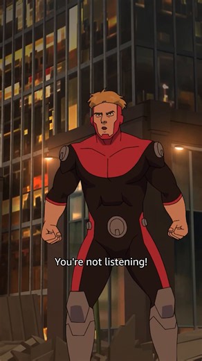 Invincible S3 E6: Title Card & Justice Demands