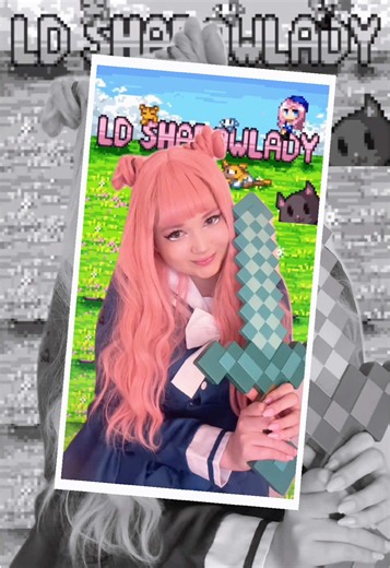 Dare I say one of the most iconic intros ✨ // #ldshadowlady #ldshadowladycosplay #minecraftyoutuber #minecraftyoutubercosplay #minecraft