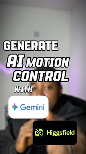 How To Create Simple Motion Control Video With AI #pctips #ai #gemini #prompt #tech #techtips