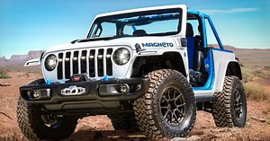 Jeep unveils all-electric Wrangler, but don't hold your breath to buy it