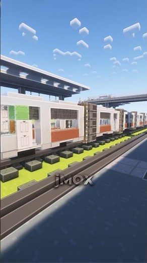 💯% WORKING train in MINECRAFT (NO MODS)🔥#train #minecraftbuilding