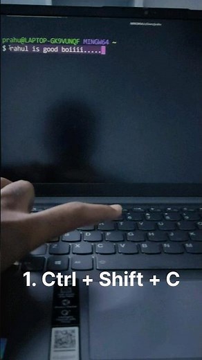 shortcut to copy/paste code in Linux, Terminal, hyper #trending #vscode #shortcut #copy #paste #hype