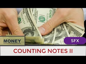 Counting Cash Sound Effect II |Counting Notes|Money Counting|Dollars|Rupees