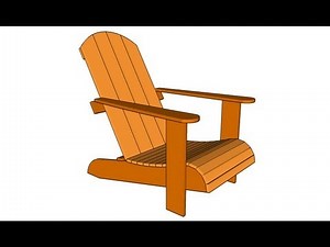 How to build an adirondack chair