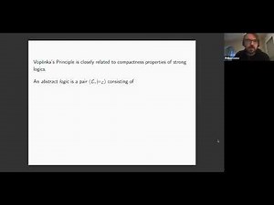 Philipp Lücke: Large cardinals, strong logics and reflection principles