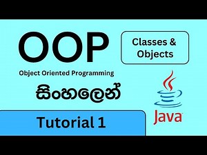 OOP - Classes and Objects (Java - object oriented programming)
