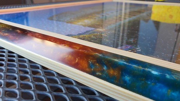 Frame for 1000-Piece Puzzle in Epoxy Resin