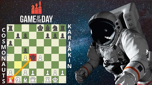 12K views · 310 reactions | Join IM Levy Rozman as he breaks down this chess games between GM Sergey Karjakin and cosmonauts Anatoly Ivanishin and Ivan Vagner, celebrating the 50th anniversary of the first-ever Space vs. Earth chess battle. | Chess.com | Facebook