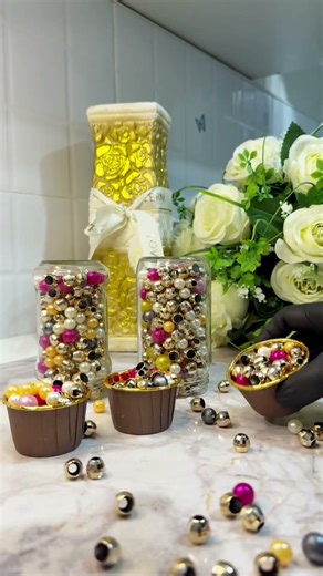 Shimmer ASMR 💎💎 #satisfying #stonebeads #asmr