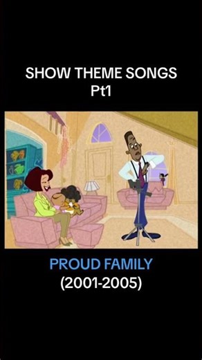 Show Theme songs Pt 1 #proudfamily #disney #themesongs #2001 #2005 #olddisneychannel #cartooon