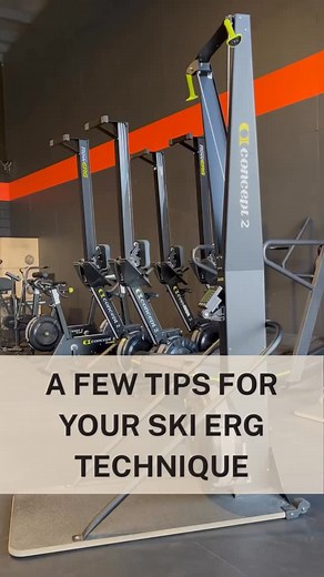 SkiErg Technique Tips Here are a few quick tips to help you get more power out of each pull: -Reach up high on every rep to maximise your power. -Engage your lats by flaring your elbows out slightly -they’re stronger and can generate more force. -Keep your arms in front and avoid unnecessary flicks at the bottom of your pull. Give this a go next time you’re in the gym 💪 . . . #Strengthnationcambridge #gym #skierg #skitechnique #fitness #train | Strength Nation Cambridge