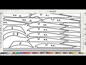 Using Inkscape to create svg files and a Cricut Maker to cut balsa model plane parts. Pt. 1