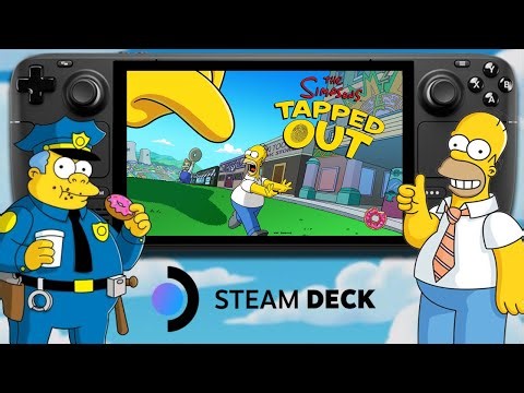 The Simpsons Tapped Out Steam Deck