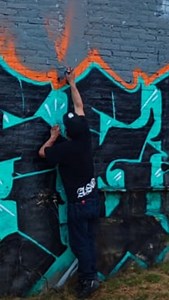 12K views · 2.4K reactions | En corto!!!! Una pinta leve en compañía de mis Homies los mas perrones @saba_bruna y los @ilegalsquadmx . #aser7 #ilegalsquad #graffiti #lettering #tagger | Aser7s | Facebook