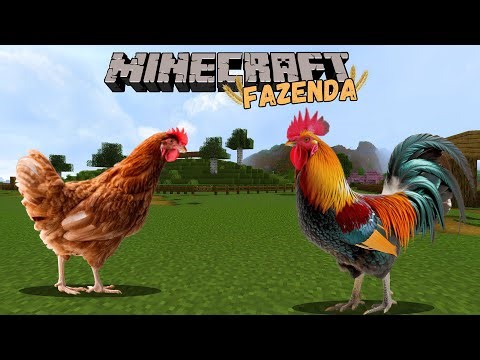 MINECRAFT FARM - New Realistic Chickens - Raising Chickens in Minecraft with Mods - #42