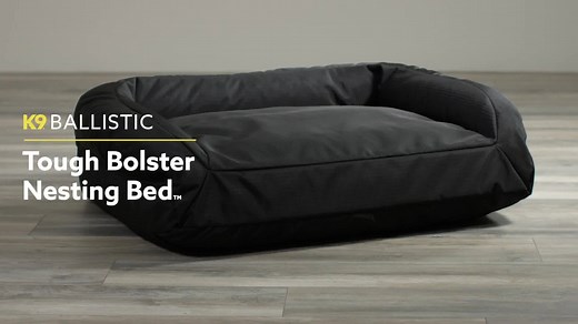 165 reactions · 31 shares | Meet our Tough Bolster Nesting Dog Bed. Backed by a 120 Day Chew Resistant Guarantee with free 2-day shipping. | K9 Ballistics Dog Beds | Facebook