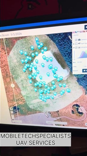Drone Mapping Mission | 3D Survey Model + Plant Health Analysis #drone #mapping #gis