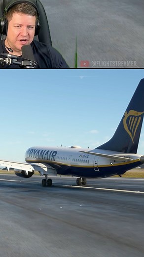 100K views · 928 reactions | We hit 30,000 YouTube subscribers during this live stream - and the Ryanair 737 Max 8 gave us a shockingly smooth landing in Belgrade.With full VATSIM ATC and realistic flight sim procedures, this moment stood out.Catch our weekend streams for more virtual flights that feel real.#Ryanair #737Max #Belgrade #VATSIM #FlightSimulator #MSFS2020 #AviationCommunity | Flight Streamer | Facebook