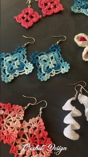 Easy Crochet Earrings: 12 Patterns for Beginners!
