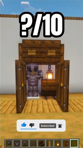 👕✨ Closet Build Ideas in Minecraft! | #Shorts #minecraft #usa