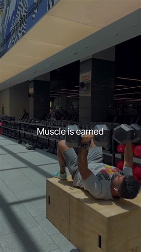 Sagar Jadhav | Coach In Dubai | Wellfit on Instagram: "Muscle isn’t built in the gym alone. It’s built in your kitchen. In your sleep. In your discipline. In the days you still show up when motivation is gone. People think muscle comes from lifting heavy every day. Truth is— It takes years of consistency, a dialed-in diet, proper recovery, a lifestyle that supports growth, and a mindset that doesn’t quit when results are slow. Muscle is earned. Not rushed. Not borrowed. Owned. 💪 #fitness #gym #