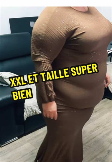 Robe Élégante Moulante Taille XXL Parfaite