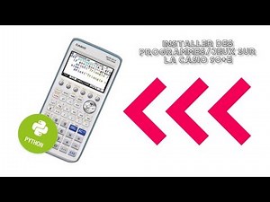 INSTALLER DES PROGRAMMES/JEUX SUR LA CASIO 90+E