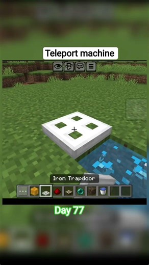 how to make teleport machine in Minecraft
