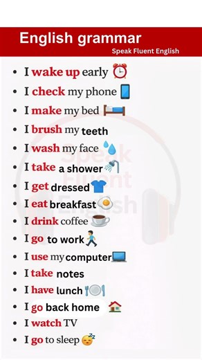 Master Your Daily Routine in English Complete Vocabulary from Morning to Night