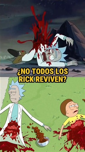 ¿TODOS LOS RICK PUEDEN REVIVIR? RICK Y MORTY|#shorts