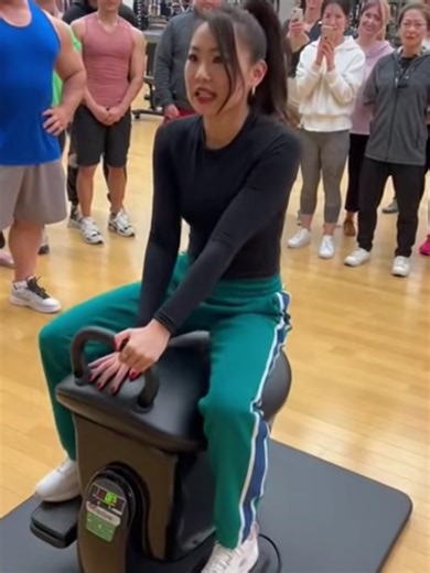 Gym Rodeo Machine Freaks Out! Crowd Loses It. #recommedforyou #funny #fyp