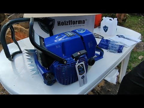 Holzfforma G660 unboxing, first start and first cut