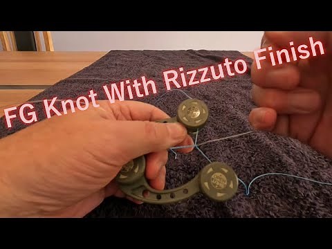 How To Tie An FG Knot With Rizzuto Finish