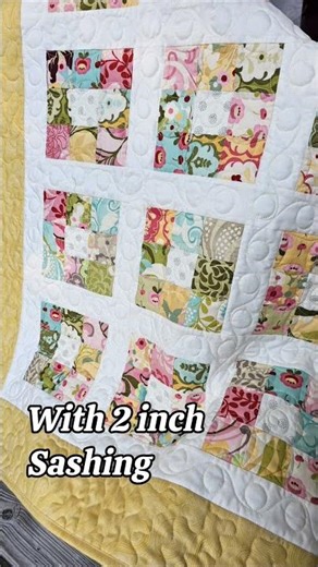 Quick and Easy Baby Quilt - Nine Patch #babyquilt #ninepatch #quickquilt #diysewing