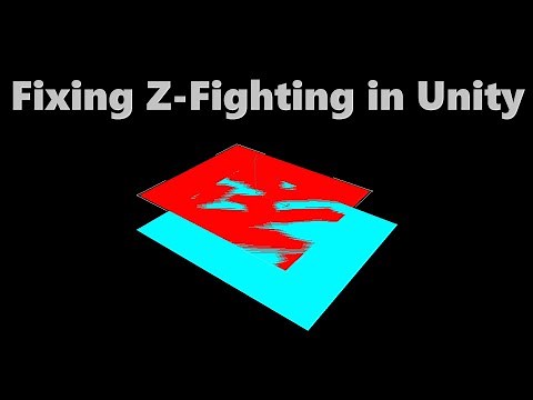Fixing Z-Fighting in Unity