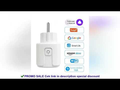 CBE WiFi Smart Plug Sockets 16A EU Plug Tuya Smart Life APP Work with Alexa Google Home Smart-Home A