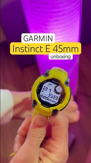 GARMIN Instinct E 45mm #garmin #garmininstinctE45mm