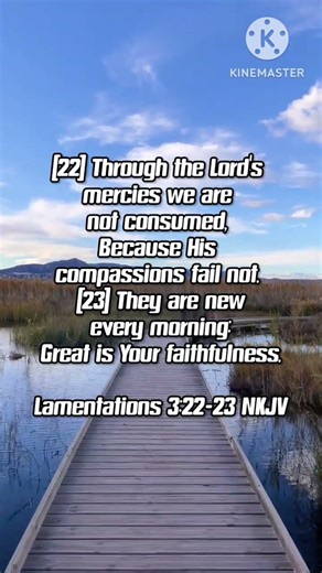 Lamentations 3:22–23 | New Mercies Every Morning 🌅✨ (NKJV)